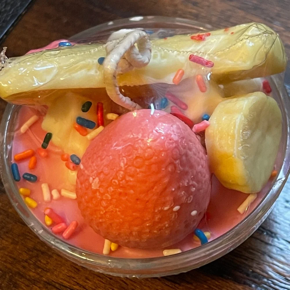 Homemade candles